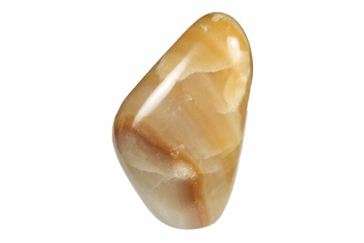Free-Standing, Polished Brown Calcite #199056